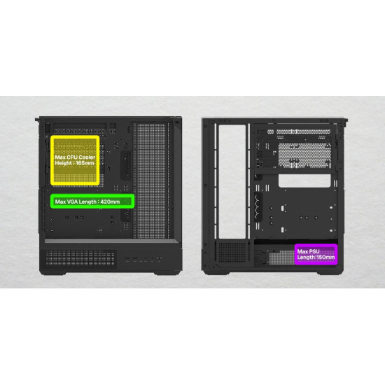 Zalman кутия Case ATX - P40 Prism Black Zalman кутия Case ATX - P40 Prism Black