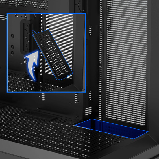 Zalman кутия Case ATX - P40 Prism Black Zalman кутия Case ATX - P40 Prism Black