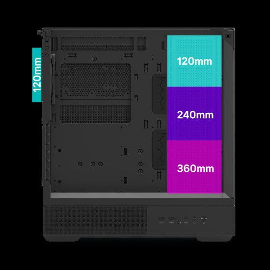 Zalman кутия Case ATX - P40 Prism Black Zalman кутия Case ATX - P40 Prism Black