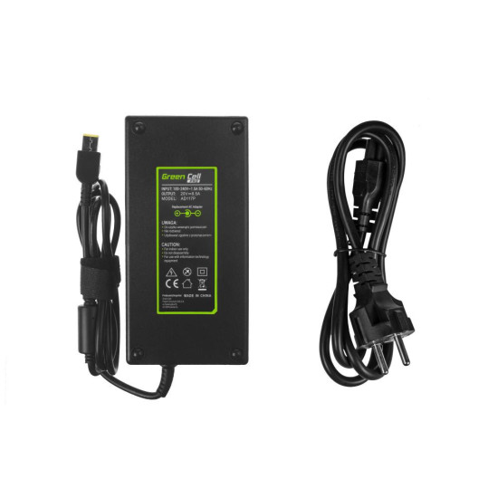 Notebook Power Supply PRO Charger / AC Adapter 20V 8.5A 170W for Lenovo Legion 5-15 15ARH05 15IMH05 17IMH05 Y530-15 Y540-15IRH Y540-17 Y720 GREEN CELL Notebook Power Supply PRO Charger / AC Adapter 20V 8.5A 170W for Lenovo Legion 5-15 15ARH05 15IMH05 17IMH05 Y530-15 Y540-15IRH Y540-17 Y720 GREEN CELL