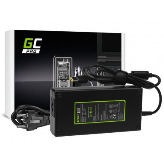 Notebook Power Supply PRO Charger / AC Adapter 20V 8.5A 170W for Lenovo Legion 5-15 15ARH05 15IMH05 17IMH05 Y530-15 Y540-15IRH Y540-17 Y720 GREEN CELL Notebook Power Supply PRO Charger / AC Adapter 20V 8.5A 170W for Lenovo Legion 5-15 15ARH05 15IMH05 17IMH05 Y530-15 Y540-15IRH Y540-17 Y720 GREEN CELL