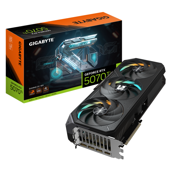 Graphic card GIGABYTE RTX 5070 TI GAMING OC 16GB GDDR7 Graphic card GIGABYTE RTX 5070 TI GAMING OC 16GB GDDR7