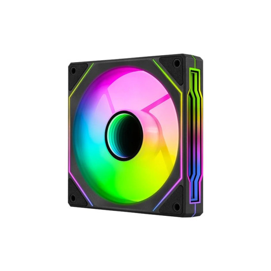 AeroCool вентилатор Fan 120mm Phantom M-3R - Infinity Mirror ARGB, REVERSE - Black AeroCool вентилатор Fan 120mm Phantom M-3R - Infinity Mirror ARGB, REVERSE - Black