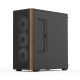 AeroCool кутия Case ATX - D501A Black, Addressable RGB, Wood AeroCool кутия Case ATX - D501A Black, Addressable RGB, Wood