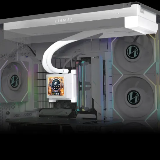 CPU Cooler Lian Li HydroShift LCD 360 Fanless RGB - White CPU Cooler Lian Li HydroShift LCD 360 Fanless RGB - White