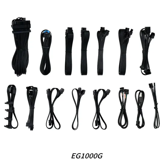 Power Supply Lian Li EDGE 1000W 80+ Gold PCIe 5.1, ATX 3.1 - Black