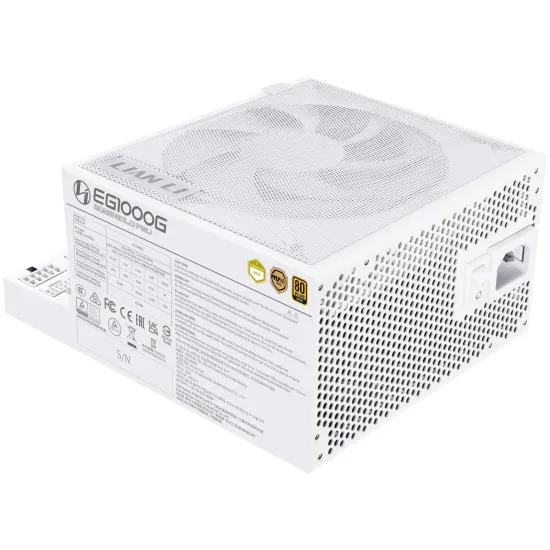 Power Supply Lian Li EDGE 1000W 80+ Gold PCIe 5.1, ATX 3.1 - White