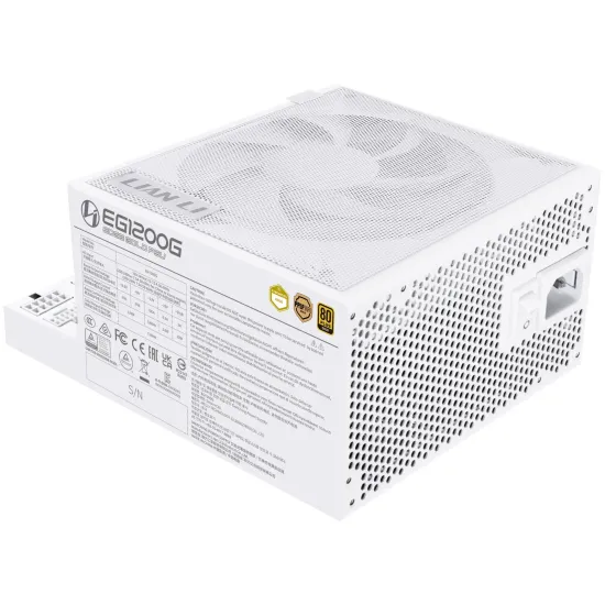 Power Supply Lian Li EDGE 1200W 80+ Gold PCIe 5.1, ATX 3.1 - White