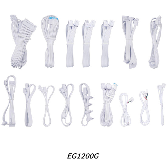 Power Supply Lian Li EDGE 1200W 80+ Gold PCIe 5.1, ATX 3.1 - White