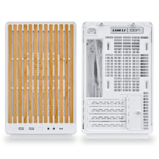 Case Lian Li DAN A3-mATX Wood Edition White - Micro Tower Case Lian Li DAN A3-mATX Wood Edition White - Micro Tower