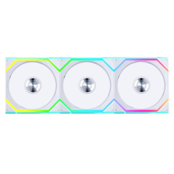 Triple Pack Lian Li UNI FAN SL Wireless ARGB PWM Reverse Blade - 120 mm White + Controller Triple Pack Lian Li UNI FAN SL Wireless ARGB PWM Reverse Blade - 120 mm White + Controller