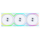 Triple Pack Lian Li UNI FAN SL Wireless ARGB PWM Reverse Blade - 120 mm White + Controller Triple Pack Lian Li UNI FAN SL Wireless ARGB PWM Reverse Blade - 120 mm White + Controller