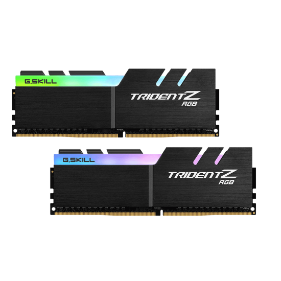 Памет G.SKILL Trident Z RGB 32GB(2x16GB) DDR4, 3600MHz F4-3600C17D-32GTZR