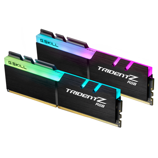 Памет G.SKILL Trident Z RGB 32GB(2x16GB) DDR4, 3600MHz F4-3600C17D-32GTZR