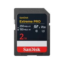 Memory card  SANDISK Extreme PRO SDHC, 2TB Memory card  SANDISK Extreme PRO SDHC, 2TB