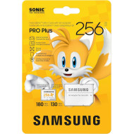 Memory card Samsung SONIC PRO PLUS microSD Card (2023), 256GB, Adapter