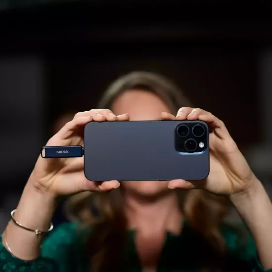 USB stick SanDisk, Phone Drive for iPhone - 256GB, USB-A/ USB-C,100Mb/s