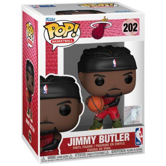 Funko Pop! Rocks: Sports: Basketball - Jimmy Butler (Miami Heat) #202 Funko Pop! Rocks: Sports: Basketball - Jimmy Butler (Miami Heat) #202