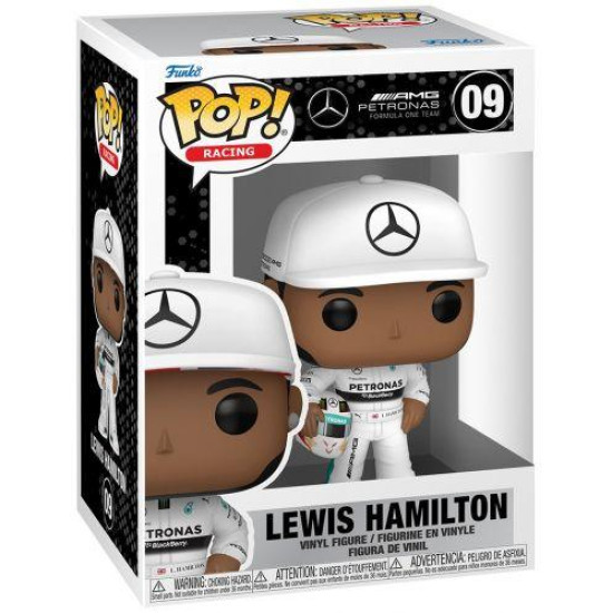 Funko Pop! Rocks: Racing- Formula 1 - Lewis Hamilton (AMG Petronas) #09 (94095)
