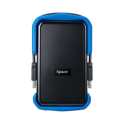 Apacer Външен хард диск Portable Hard Drive AC631 1TB USB 3.2 Gen 1, Military-Grade, Shockproof, Black Apacer Външен хард диск Portable Hard Drive AC631 1TB USB 3.2 Gen 1, Military-Grade, Shockproof, Black