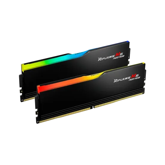 Memory G.SKILL Ripjaws M5 Neo RGB Black 64GB(2x32GB) DDR5-6000 - AMD EXPO