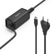 Hama Universal USB-C Notebook Power Supply Unit, GaN, Power Del. (PD), 5-20V/45W Hama Universal USB-C Notebook Power Supply Unit, GaN, Power Del. (PD), 5-20V/45W