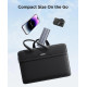 Orico външна кутия за диск Storage - Case - M.2 NVMe M key - USB-C/A, 40Gbps, Built-in Air Cooling, Aluminium - ACOM2-U4-GY