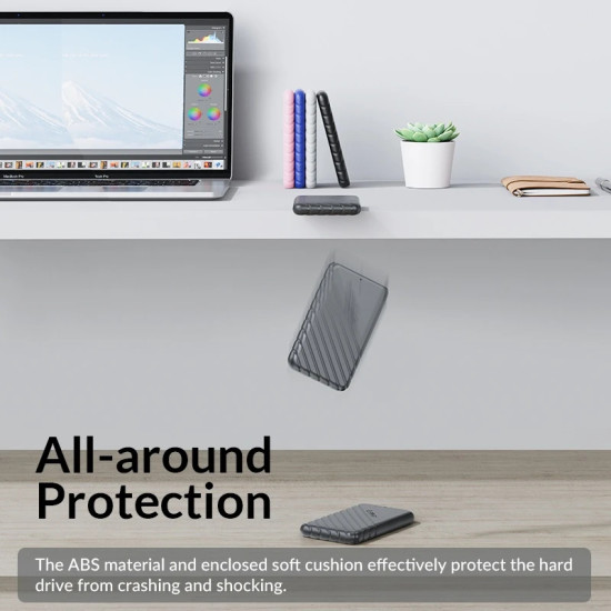 Orico външна кутия за диск Storage - Case - 2.5 inch USB-C Black - 25PW1C-C3-BK Orico външна кутия за диск Storage - Case - 2.5 inch USB-C Black - 25PW1C-C3-BK