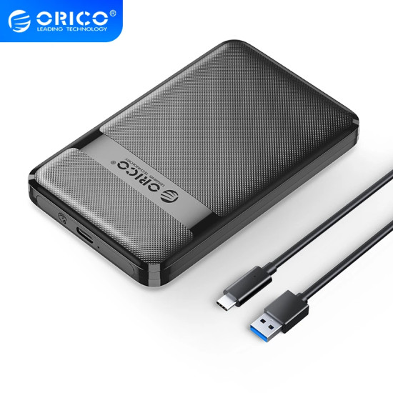 Orico кутия за диск Storage - Case - 2.5 inch USB-C - 2577C3-V1-BK Orico кутия за диск Storage - Case - 2.5 inch USB-C - 2577C3-V1-BK