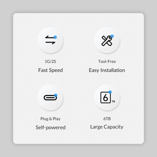 Orico кутия за диск Storage - Case - 2.5 inch USB-C - 2577C3-V1-BK Orico кутия за диск Storage - Case - 2.5 inch USB-C - 2577C3-V1-BK