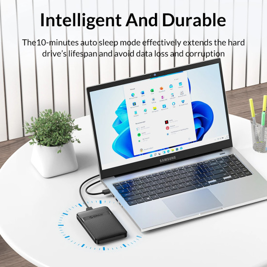 Orico кутия за диск Storage - Case - 2.5 inch USB-C - 2577C3-V1-BK Orico кутия за диск Storage - Case - 2.5 inch USB-C - 2577C3-V1-BK