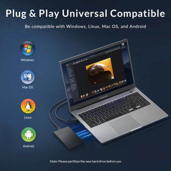 Orico външна кутия за диск Storage - Case - 2.5 inch USB3.0 Black - 2526U3-V1-BK Orico външна кутия за диск Storage - Case - 2.5 inch USB3.0 Black - 2526U3-V1-BK