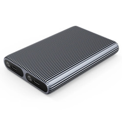 Orico външна кутия за диск Storage - Case - M.2 NVMe Dual-Bay - USB-C 10Gbps, Aluminium - AM2C3-2N-GY Orico външна кутия за диск Storage - Case - M.2 NVMe Dual-Bay - USB-C 10Gbps, Aluminium - AM2C3-2N-GY