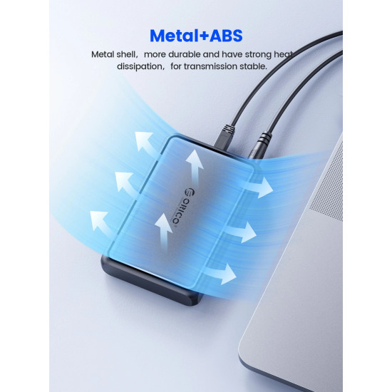 Orico кутия за диск Storage - Case - 3.5 inch USB-C black - DDL35-C3-EU-BK Orico кутия за диск Storage - Case - 3.5 inch USB-C black - DDL35-C3-EU-BK