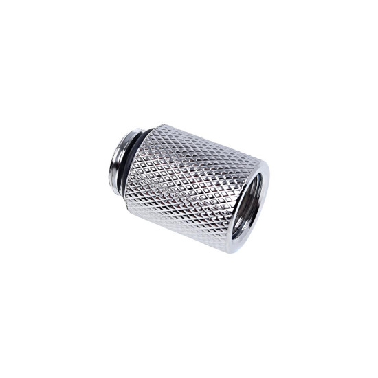 Alphacool Eiszapfen extension 20 mm G1/4 outer thread to G1/4 inner thread - chrome Alphacool Eiszapfen extension 20 mm G1/4 outer thread to G1/4 inner thread - chrome