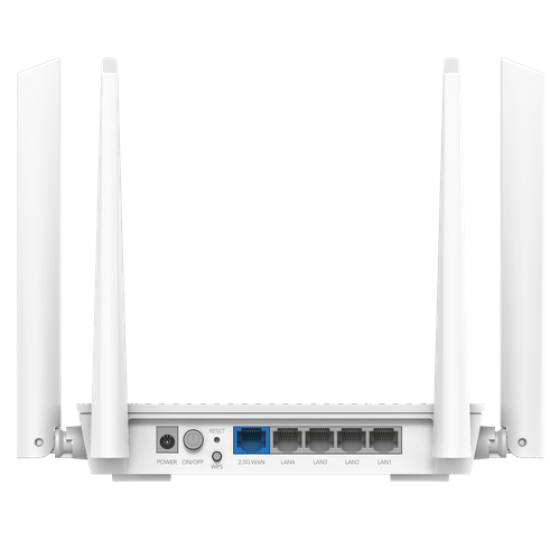 Wireless Router Cudy WR3000H, AX3000, 2.4/5 GHz, 574 - 2402 Mbps, 10/100/1000 Wireless Router Cudy WR3000H, AX3000, 2.4/5 GHz, 574 - 2402 Mbps, 10/100/1000