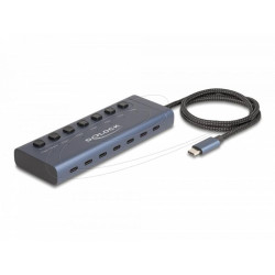 Delock USB Хъб, 7 x USB Type-C, 5 Gbps