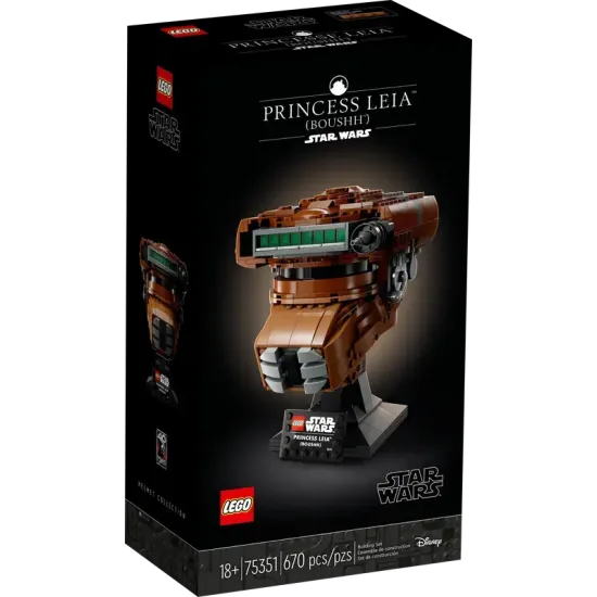 LEGO Star Wars Princess Leia™ (Boushh™) Helmet, 75351 LEGO Star Wars Princess Leia™ (Boushh™) Helmet, 75351