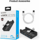 Orico хъб USB 3.0 HUB Clip Type 4 port, Black - MH4PU-BK