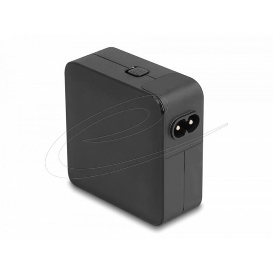 Delock USB GaN Charger 2 x USB Type-C™ PD 3.0 with 65 W including power adapter for EU / US / UK Delock USB GaN Charger 2 x USB Type-C™ PD 3.0 with 65 W including power adapter for EU / US / UK