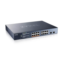 Switch ZyXEL XMG1915-18EP,  16-port 2.5GbE Smart Managed PoE Switch with 2 SFP+ Uplink Switch ZyXEL XMG1915-18EP,  16-port 2.5GbE Smart Managed PoE Switch with 2 SFP+ Uplink