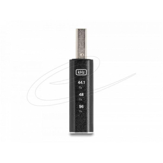 Delock Аудио конвертор, от дигитален към аналогов сигнал, USB Gaming, 24 Bit / 96 kHz Delock Аудио конвертор, от дигитален към аналогов сигнал, USB Gaming, 24 Bit / 96 kHz