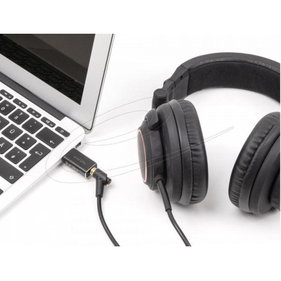 Delock Аудио конвертор, от дигитален към аналогов сигнал, USB Gaming, 24 Bit / 96 kHz Delock Аудио конвертор, от дигитален към аналогов сигнал, USB Gaming, 24 Bit / 96 kHz