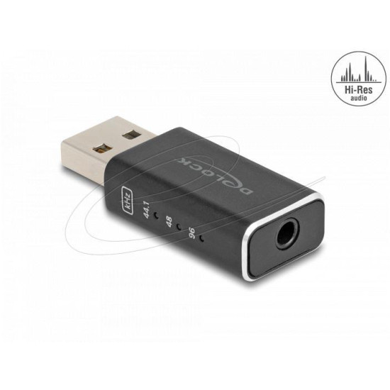 Delock Аудио конвертор, от дигитален към аналогов сигнал, USB Gaming, 24 Bit / 96 kHz Delock Аудио конвертор, от дигитален към аналогов сигнал, USB Gaming, 24 Bit / 96 kHz