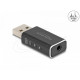 Delock Аудио конвертор, от дигитален към аналогов сигнал, USB Gaming, 24 Bit / 96 kHz Delock Аудио конвертор, от дигитален към аналогов сигнал, USB Gaming, 24 Bit / 96 kHz