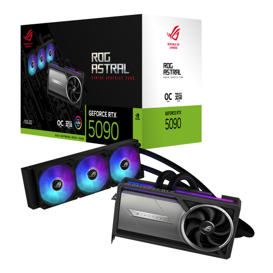 Graphic card ASUS ROG Astral LC RTX 5090 OC 32GB GDDR7 Graphic card ASUS ROG Astral LC RTX 5090 OC 32GB GDDR7