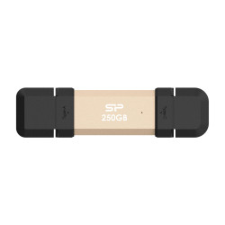 External SSD Silicon Power DS72 Gold - 250GB External SSD Silicon Power DS72 Gold - 250GB