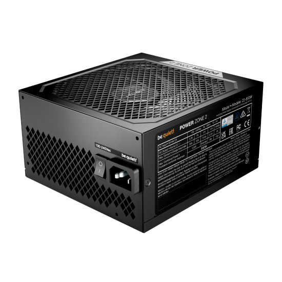 be quiet! захранване PSU ATX 3.1 Platinum - POWER ZONE 2 850W be quiet! захранване PSU ATX 3.1 Platinum - POWER ZONE 2 850W