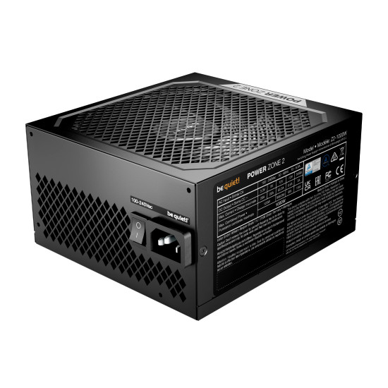 be quiet! захранване PSU ATX 3.1 Platinum - POWER ZONE 2 1000W be quiet! захранване PSU ATX 3.1 Platinum - POWER ZONE 2 1000W