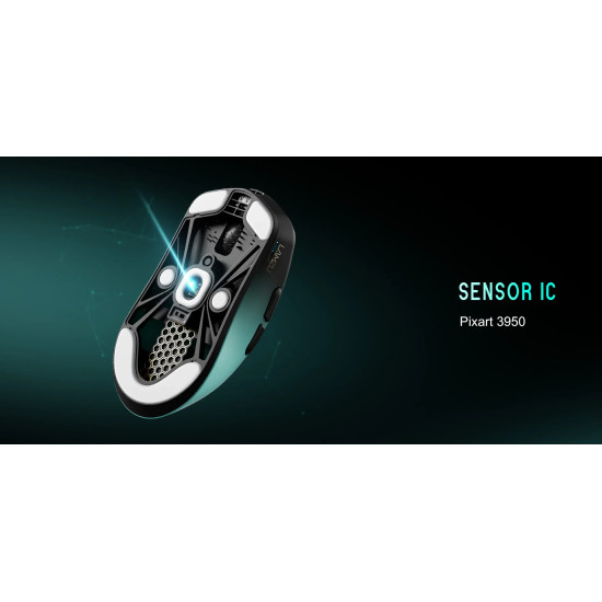 Lamzu професионална геймърска мишка MAYA X 8K - Wireless Gaming Mouse - Aimlabs Edition Lamzu професионална геймърска мишка MAYA X 8K - Wireless Gaming Mouse - Aimlabs Edition